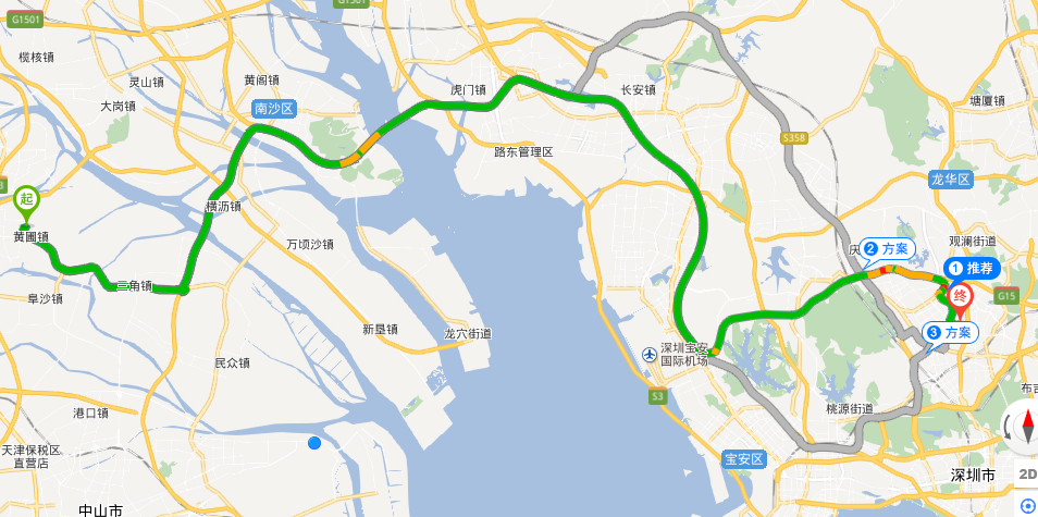 科瓦特到富士康科技集團的路程